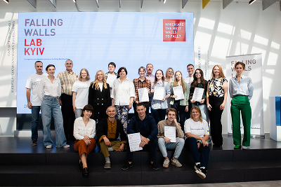 Helping people with hearing impairments and solving gastroenterological problems: Two innovative ideas to represent Ukraine at the Falling Walls Summit in Berlin